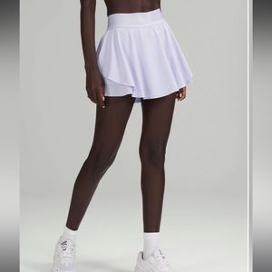 NWT!! Lululemon Court Rival High Rise Skirt, size 6, in Pastel Blue